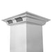 ZLINE Ducted Vent Island Mount Range Hood in Stainless Steel with Built - in ZLINE CrownSound Bluetooth Speakers GL1iCRN - BT - 36 - Farmhouse Kitchen and Bath