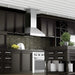 ZLINE Ducted Wall Mount Range Hood in Outdoor Approved Stainless Steel 697 - 304 - 30 - Farmhouse Kitchen and Bath