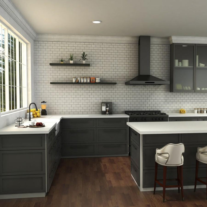ZLINE Edison Kitchen Faucet, EDS - KF - MB - Farmhouse Kitchen and Bath