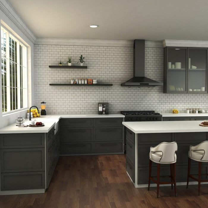 ZLINE Gemini Kitchen Faucet, GEM - KF - MB - Farmhouse Kitchen and Bath