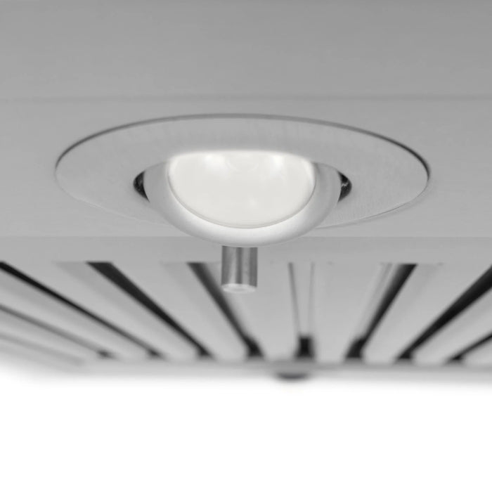 Zline Island Mount Range Hood in Stainless Steel with Built - in ZLINE CrownSound™ Bluetooth Speakers GL2iCRN - BT - 48 - Farmhouse Kitchen and Bath