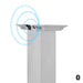 Zline Island Mount Range Hood in Stainless Steel with Built - in ZLINE CrownSound™ Bluetooth Speakers KE2iCRN - BT - 36 - Farmhouse Kitchen and Bath