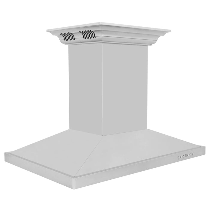 Zline Island Range Hood, Stainless, Bluetooth Speakers GL2iCRN - BT - 30 - Farmhouse Kitchen and Bath