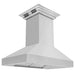 ZLINE Professional Island Mount Range Hood in Stainless Steel with Built - in CrownSound® Bluetooth Speakers 597iCRN - BT - 36 - Farmhouse Kitchen and Bath