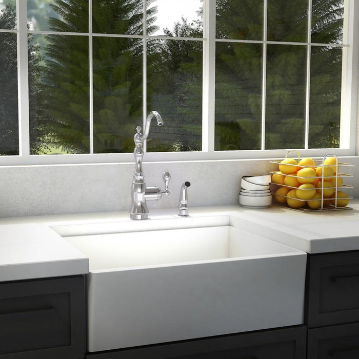 ZLINE Rembrandt Kitchen Faucet, REM - KF - CH - Farmhouse Kitchen and Bath