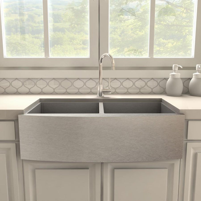 ZLINE Renoir Kitchen Faucet in Chrome, REN - KF - CH - Farmhouse Kitchen and Bath