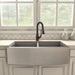 ZLINE Shakespeare Kitchen Faucet in Electric Matte Black, SHK - KF - MB - Farmhouse Kitchen and Bath