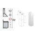 ZLINE Short Chimney Pieces for 7' - 8' Ceilings, SK - 696 - 304 - Farmhouse Kitchen and Bath