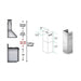 ZLINE Short Kit for 8' Ceilings, SK - KB/KL2/KL3 - 304 - Farmhouse Kitchen and Bath