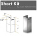 ZLINE Short Kit for 8' Ceilings, SK - KB/KL2/KL3 - 304 - Farmhouse Kitchen and Bath