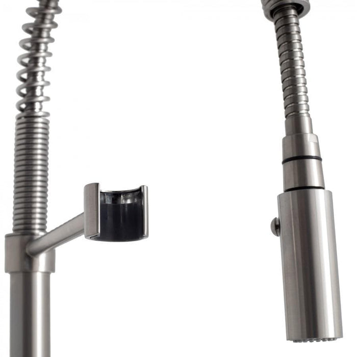 ZLINE Sierra Kitchen Faucet, SRA - KF - BN - Farmhouse Kitchen and Bath