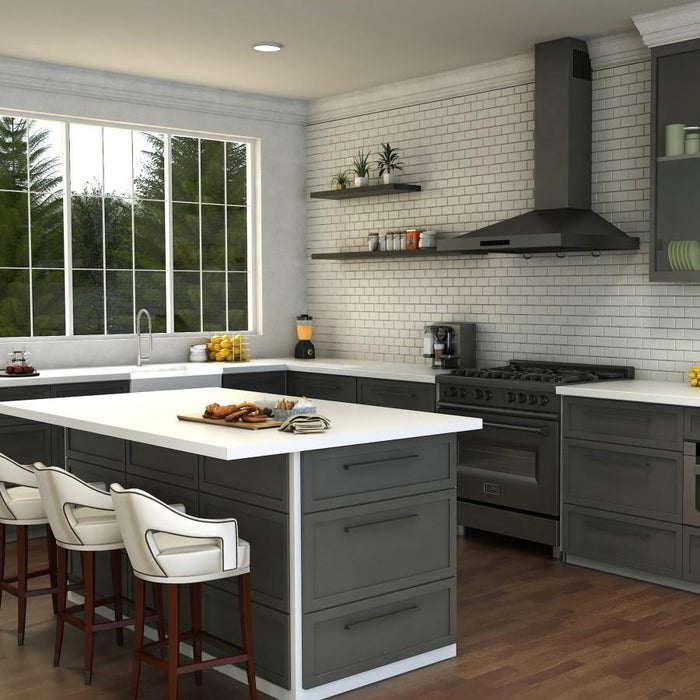 ZLINE Sierra Kitchen Faucet, SRA - KF - BN - Farmhouse Kitchen and Bath