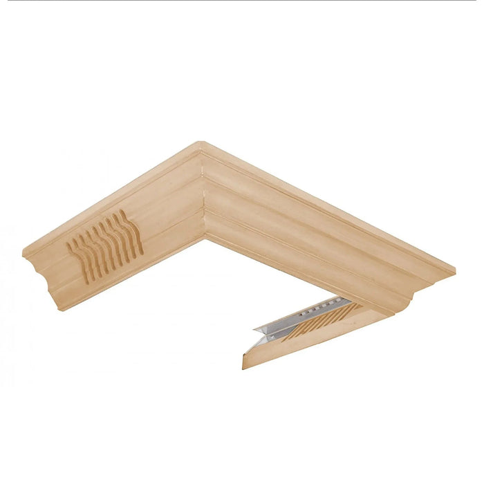 ZLINE Vented Crown Molding Profile 6 for Wall Mount Range Hood, CM6V - KBUF - Farmhouse Kitchen and Bath